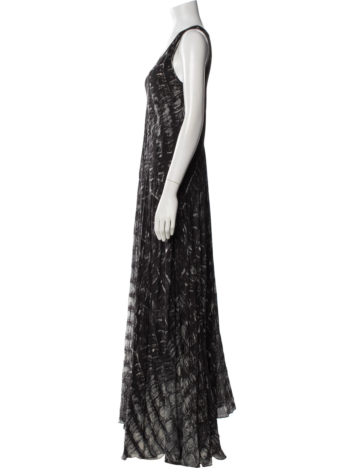 Biya Silk Long Dress