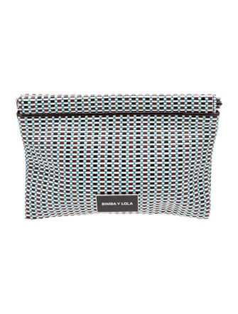 Bimba Y Lola Leather Minaudière