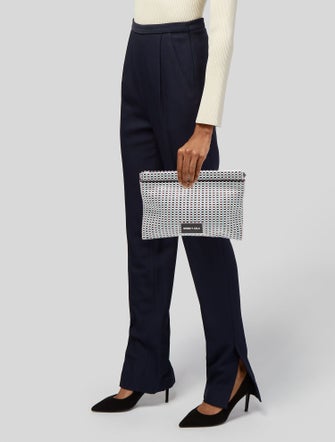 Bimba Y Lola Leather Minaudière