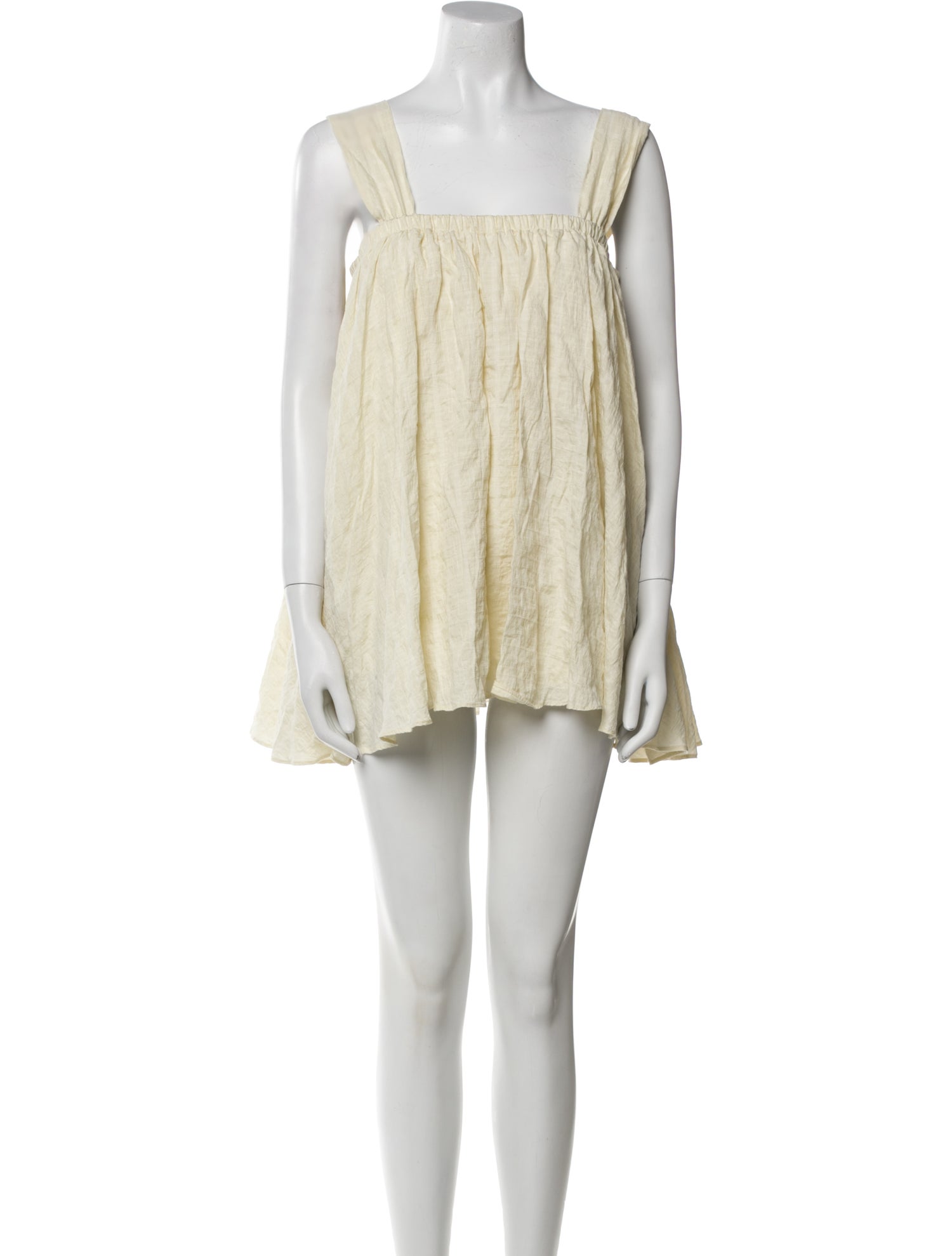 Bimba Y Lola Square Neckline Mini Dress