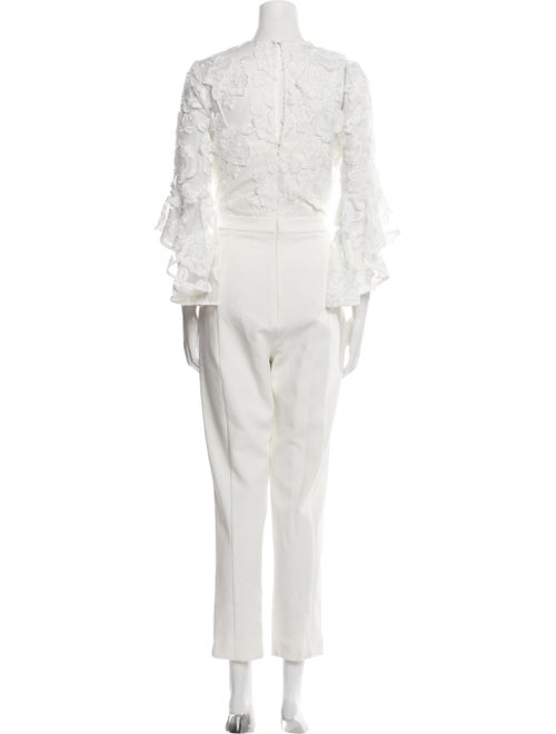 Black Halo Eve by Laurel Berman Crew Neck Jumpsuit