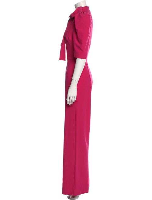 Black Halo Eve by Laurel Berman Tie Neck Jumpsuit