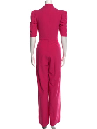 Black Halo Eve by Laurel Berman Tie Neck Jumpsuit