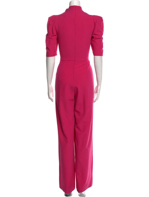 Black Halo Eve by Laurel Berman Tie Neck Jumpsuit