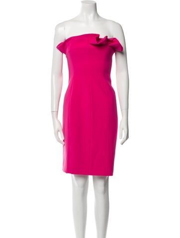 Black Halo Eve by Laurel Berman Dresses Strapless Knee-Length Dress XS