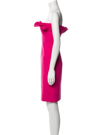 Black Halo Eve by Laurel Berman Strapless Knee-Length Dress