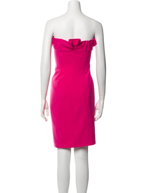 Black Halo Eve by Laurel Berman Strapless Knee-Length Dress