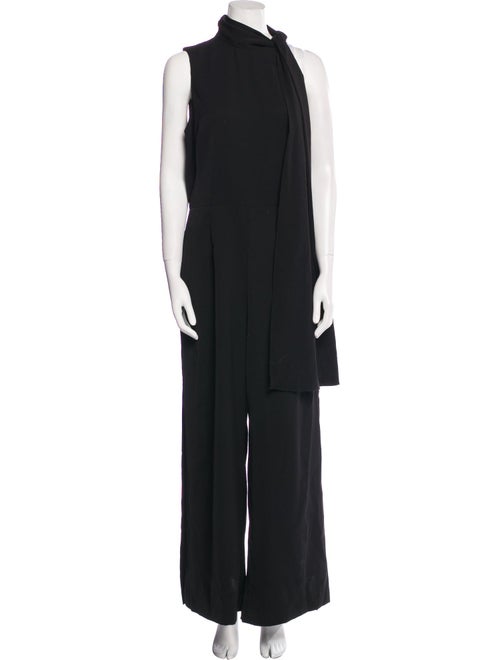 Black Halo Eve by Laurel Berman Mock Neck Jumpsuit