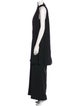 Black Halo Eve by Laurel Berman Mock Neck Jumpsuit