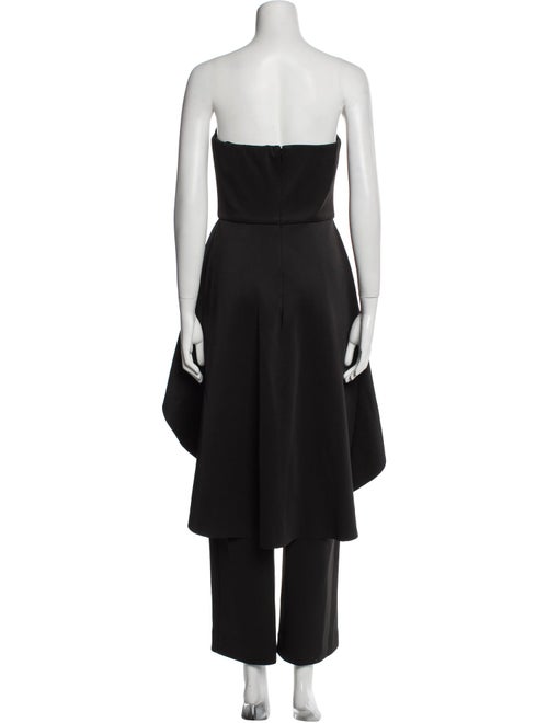 Black Halo Eve by Laurel Berman Strapless Jumpsuit