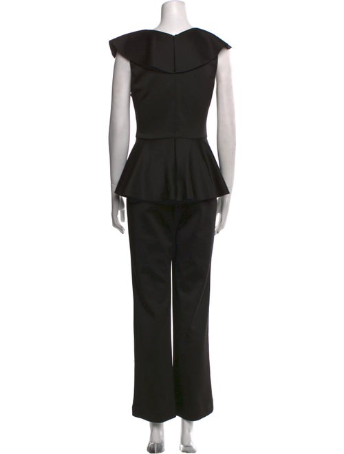 Black Halo Eve by Laurel Berman V-Neck Jumpsuit