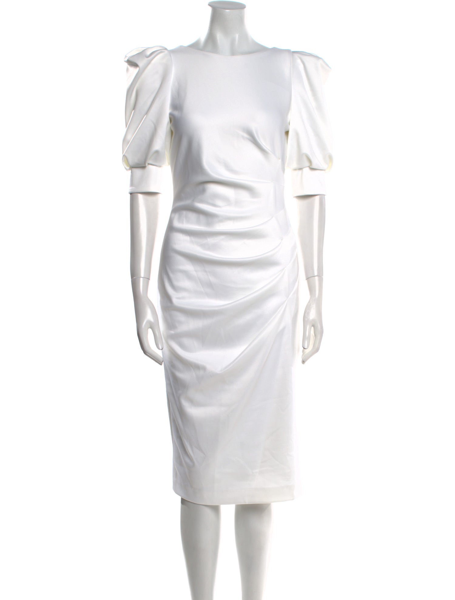 Black Halo Eve by Laurel Berman Bateau Neckline Midi Length Dress w/ Tags