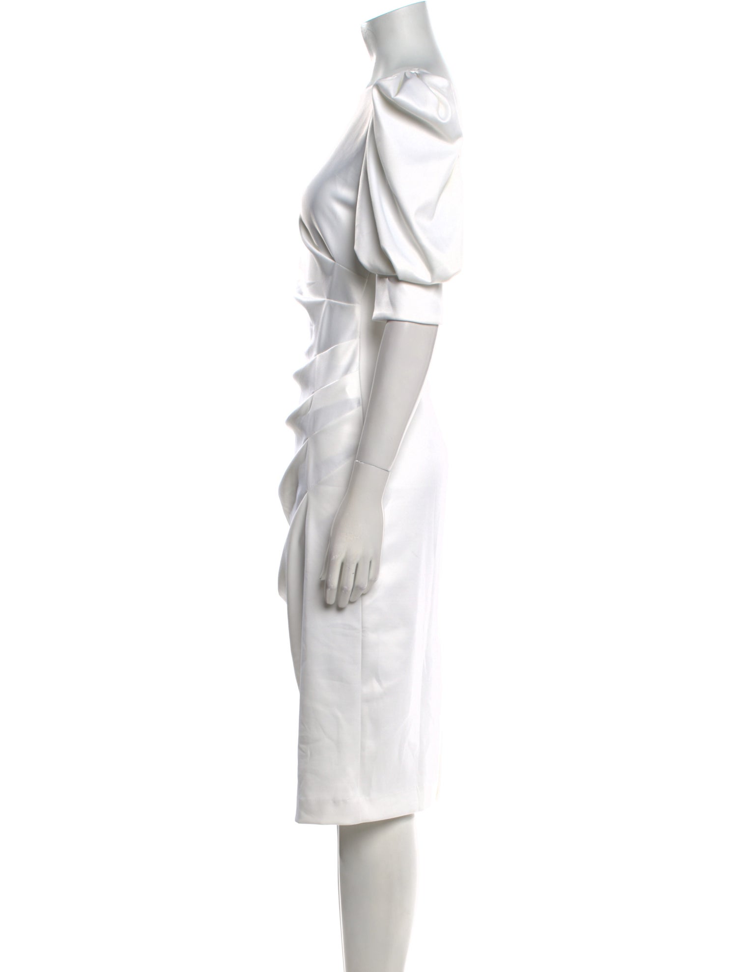 Black Halo Eve by Laurel Berman Bateau Neckline Midi Length Dress w/ Tags