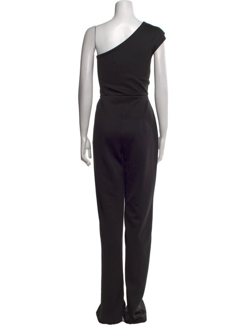 Black Halo Eve by Laurel Berman One-Shoulder Jumpsuit