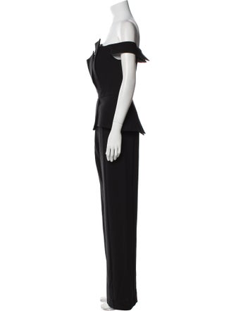 Black Halo Eve by Laurel Berman Off-The-Shoulder Jumpsuit