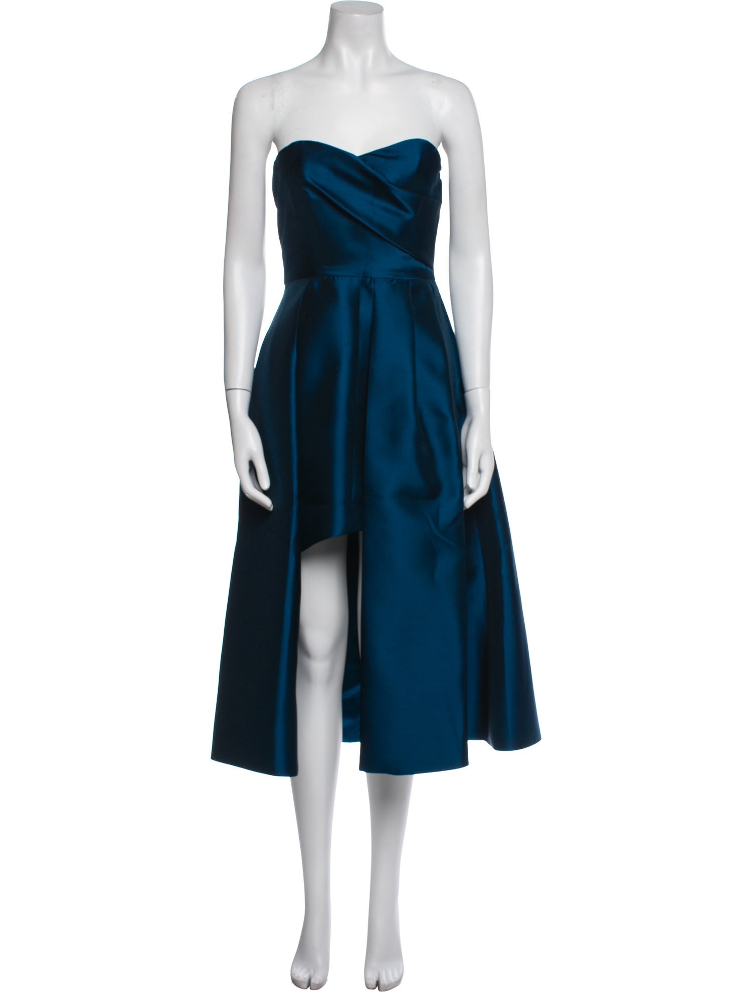 Black Halo Eve by Laurel Berman Strapless Knee-Length Dress