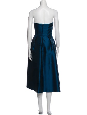 Black Halo Eve by Laurel Berman Strapless Knee-Length Dress