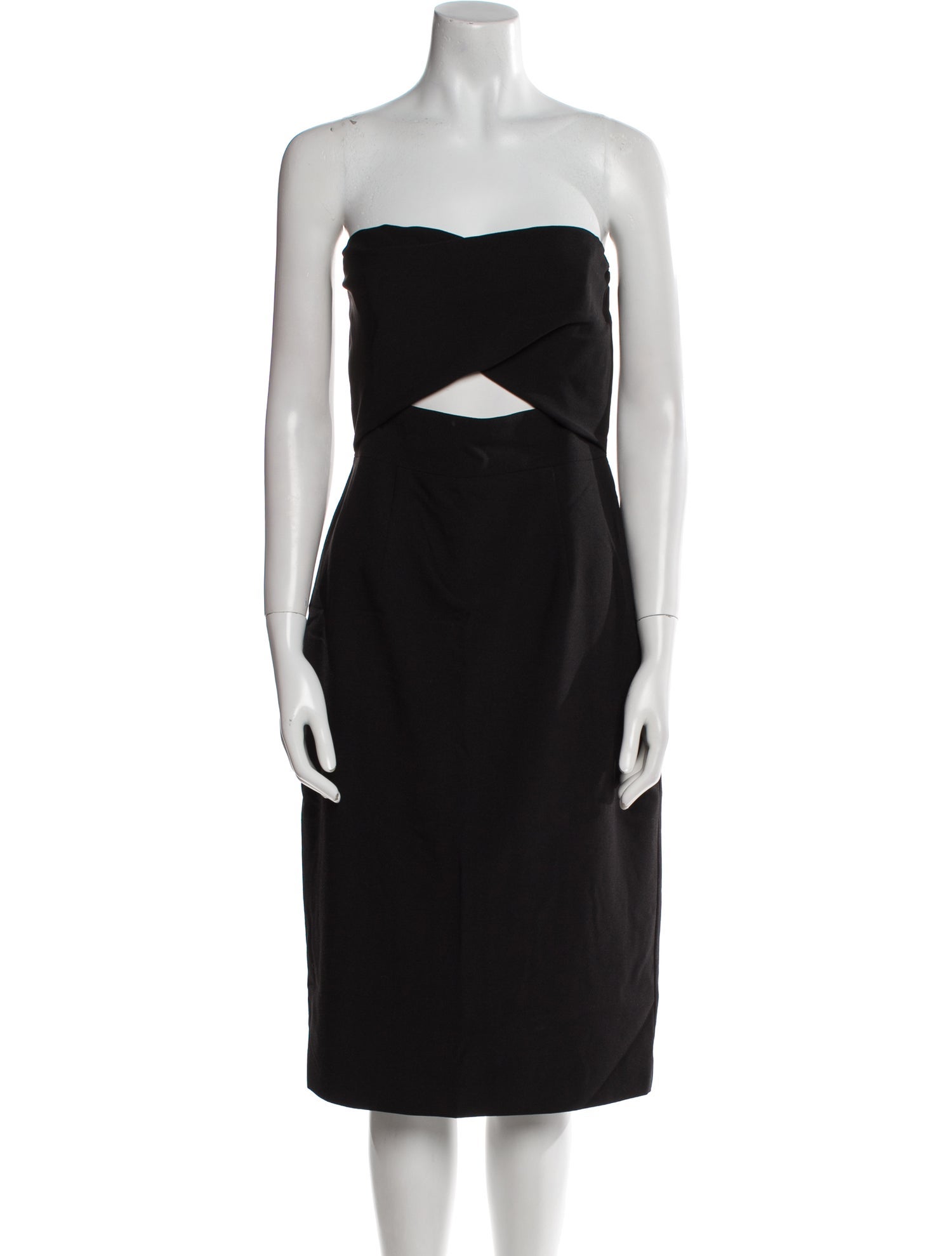 Black Halo Eve by Laurel Berman Strapless Mini Dress