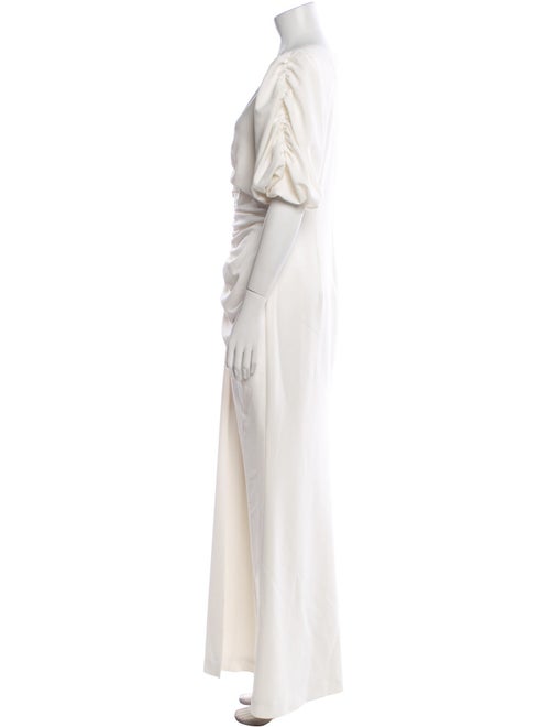 Black Halo Eve by Laurel Berman V-Neck Long Dress