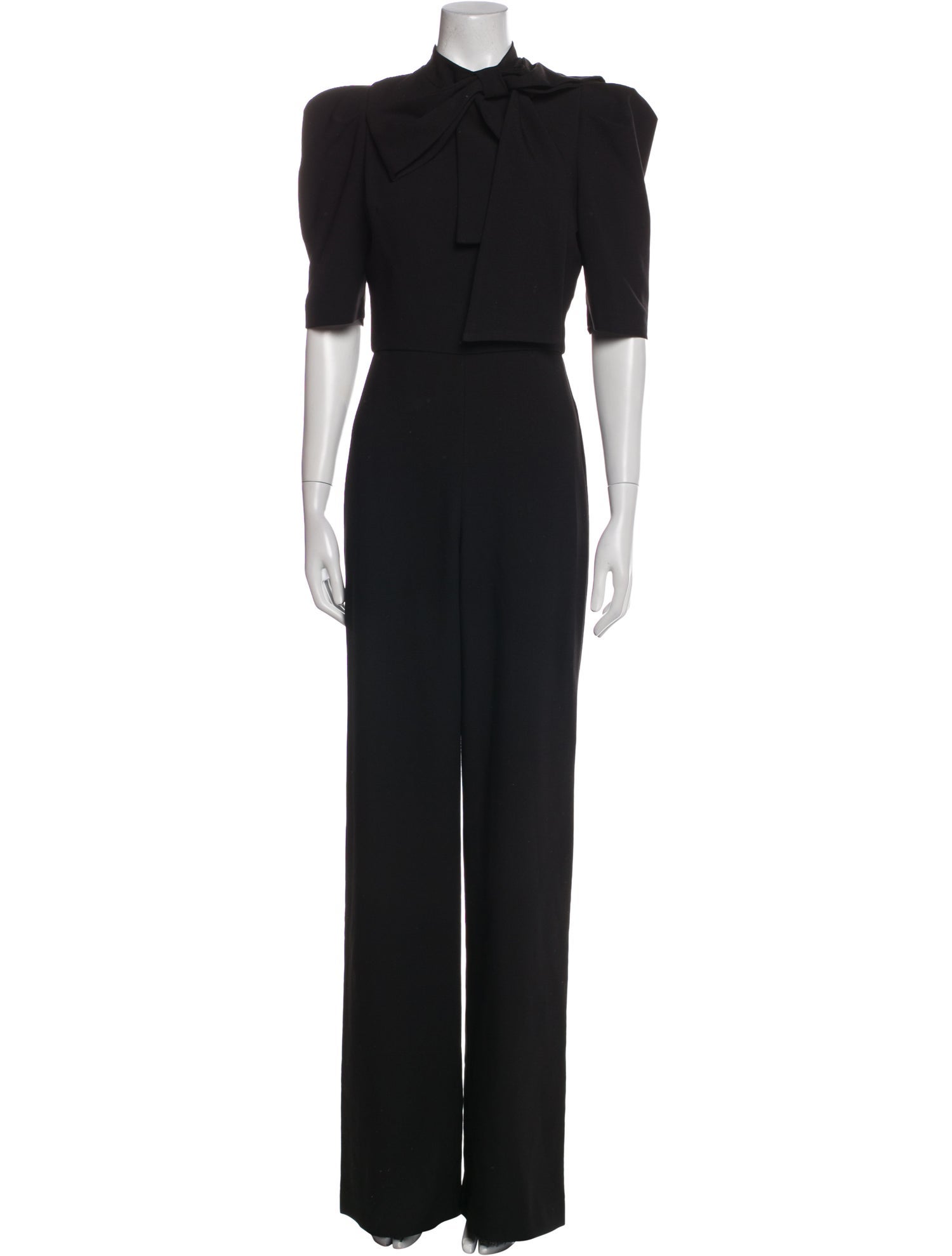 Black Halo Eve by Laurel Berman Mock Neck Jumpsuit w/ Tags