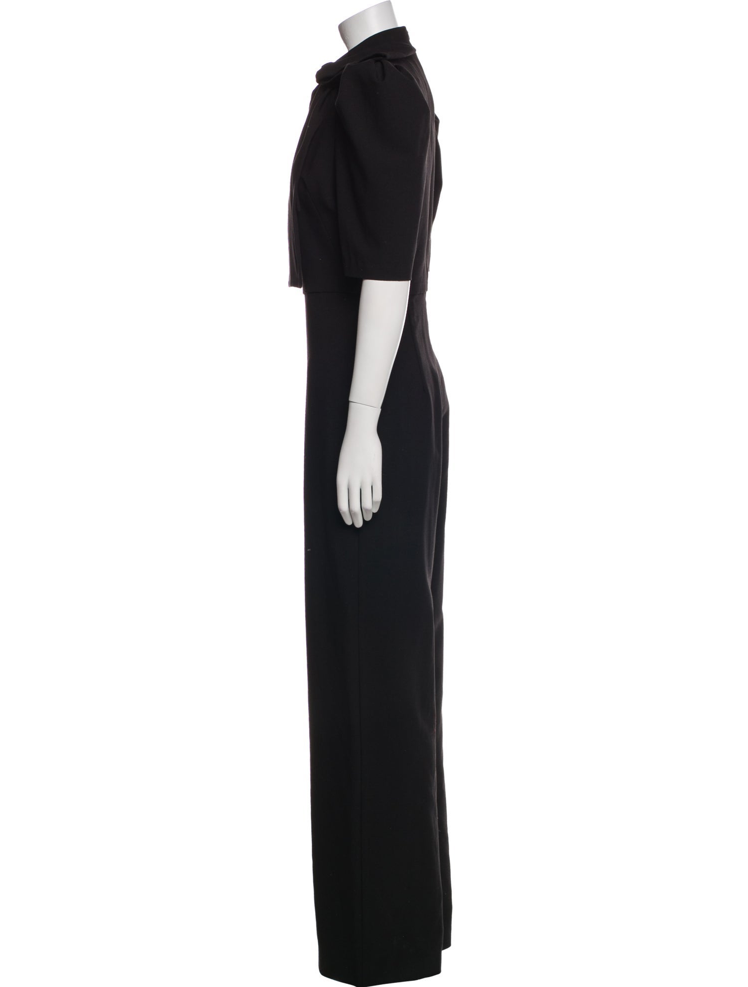 Black Halo Eve by Laurel Berman Mock Neck Jumpsuit w/ Tags