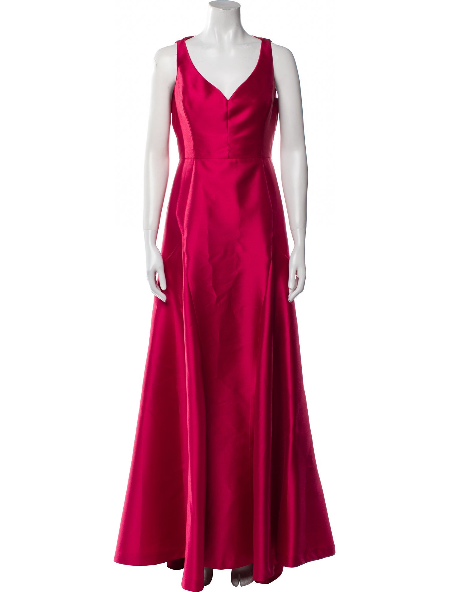 Black Halo Eve by Laurel Berman V-Neck Long Dress