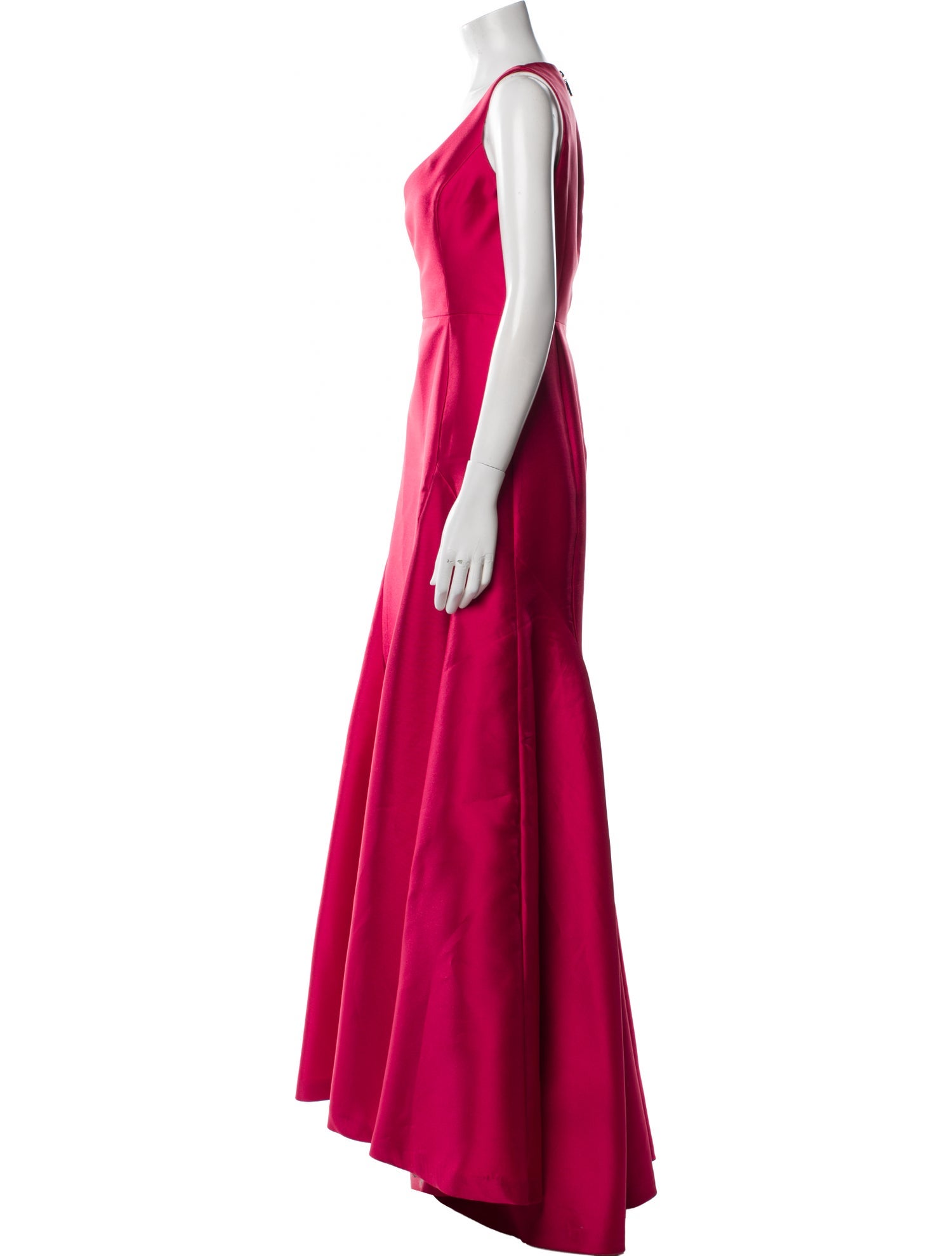 Black Halo Eve by Laurel Berman V-Neck Long Dress