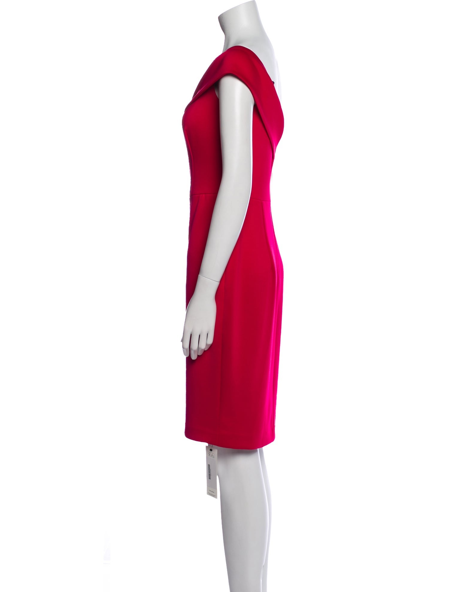 Black Halo Eve by Laurel Berman One-Shoulder Mini Dress