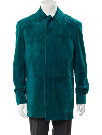 Brett Johnson Leather Denim Jacket