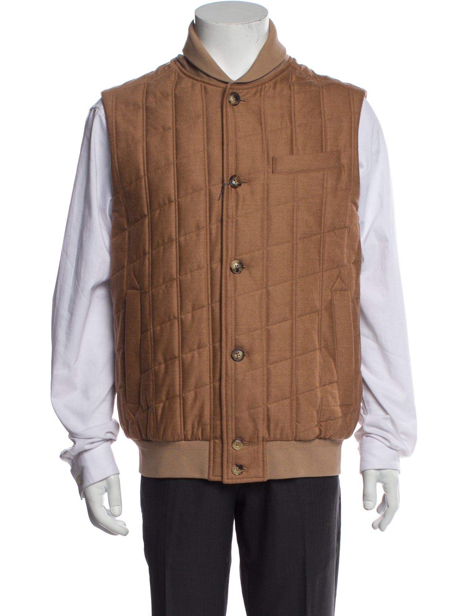 Brett Johnson Virgin Wool Vest w/ Tags