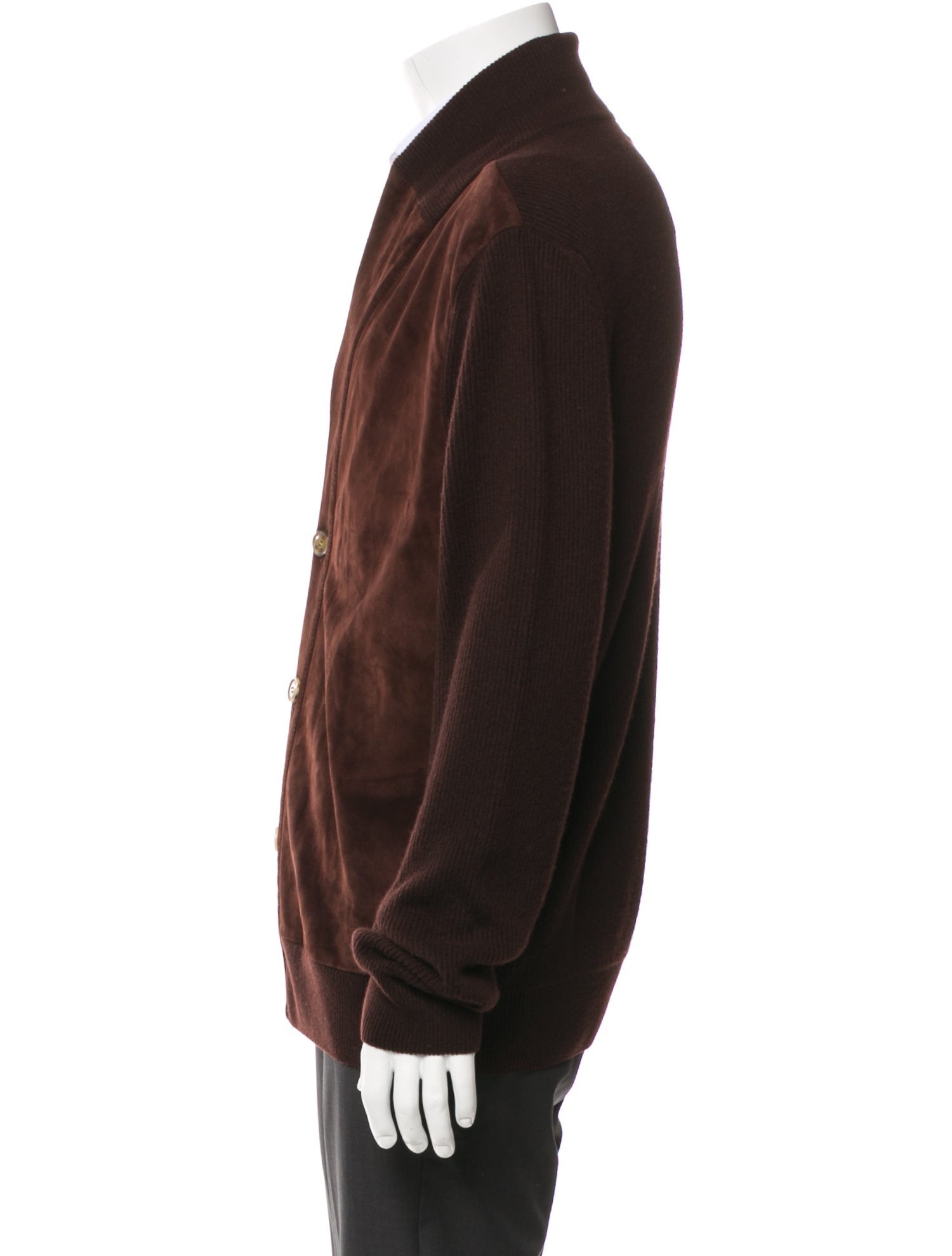 Brett Johnson Cashmere Bomber Jacket