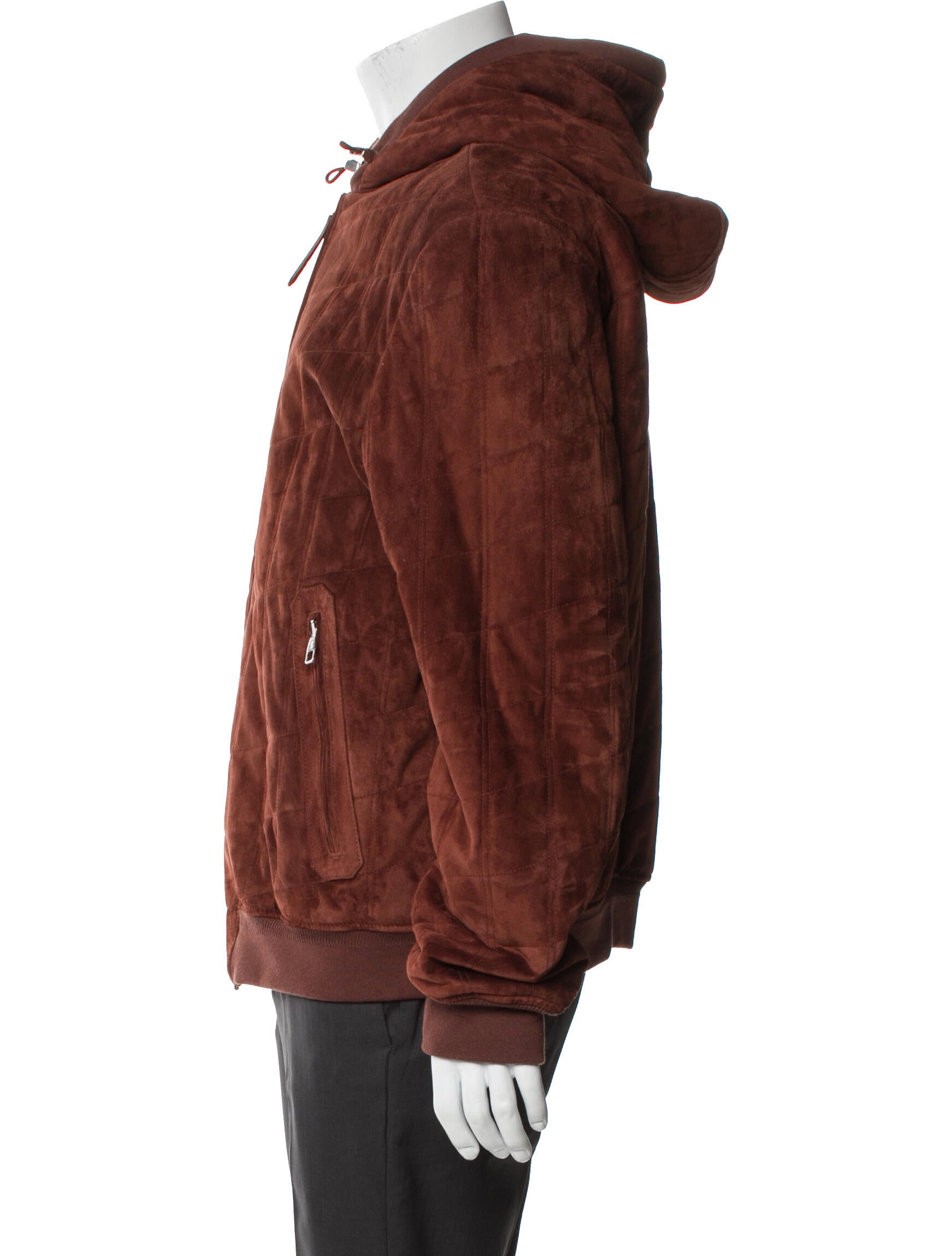 Brett Johnson Suede Bomber Jacket w/ Tags