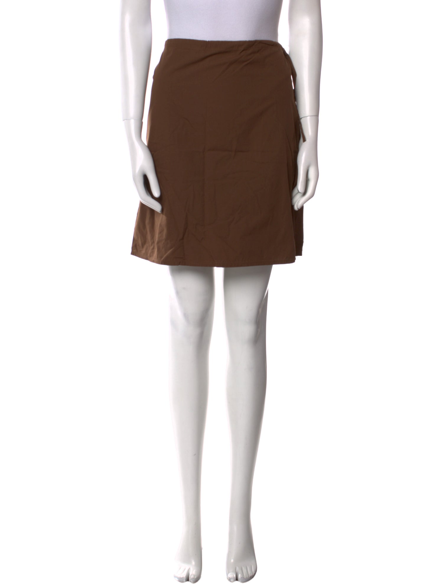 Brooke Callahan Pleated Accents Mini Skirt