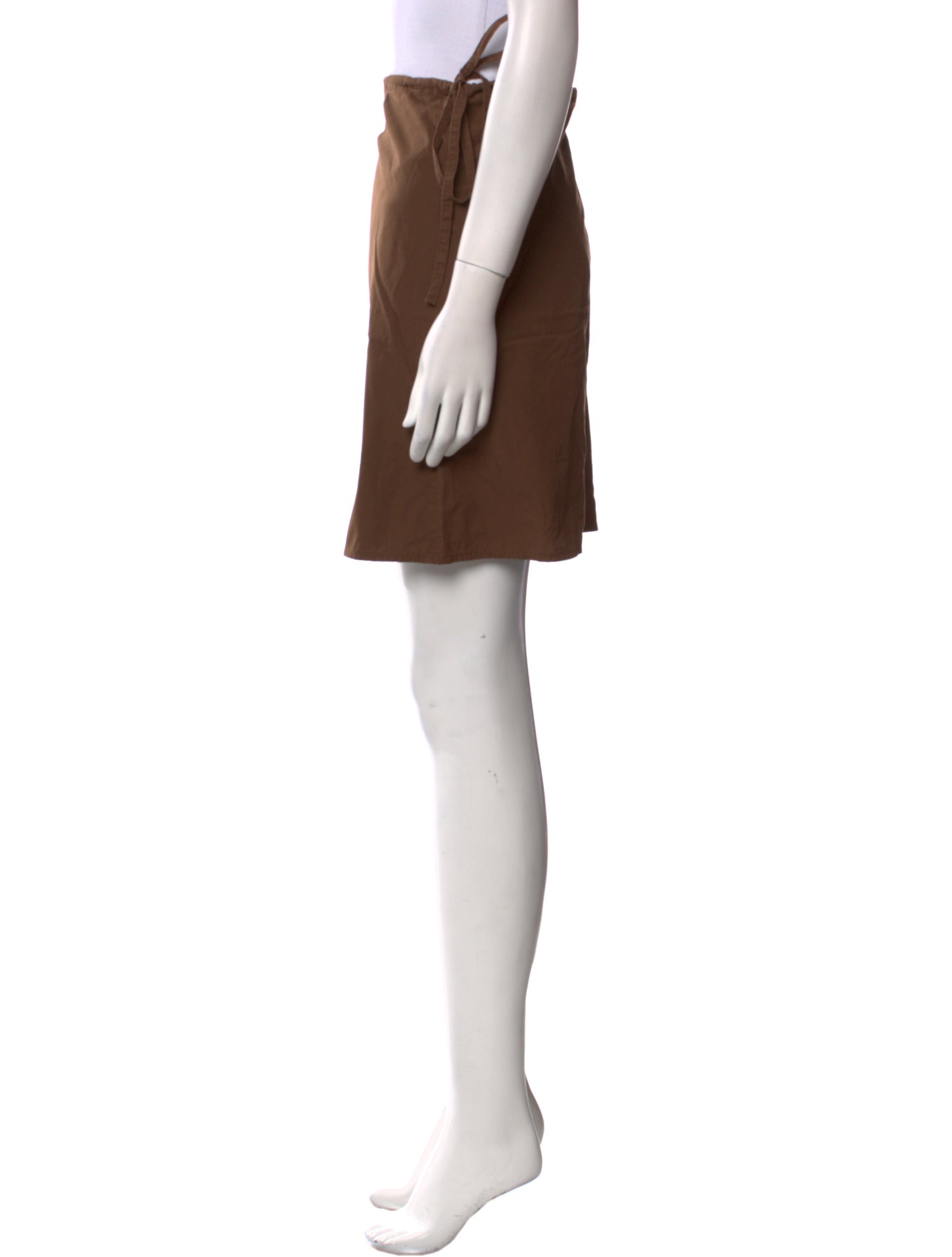 Brooke Callahan Pleated Accents Mini Skirt