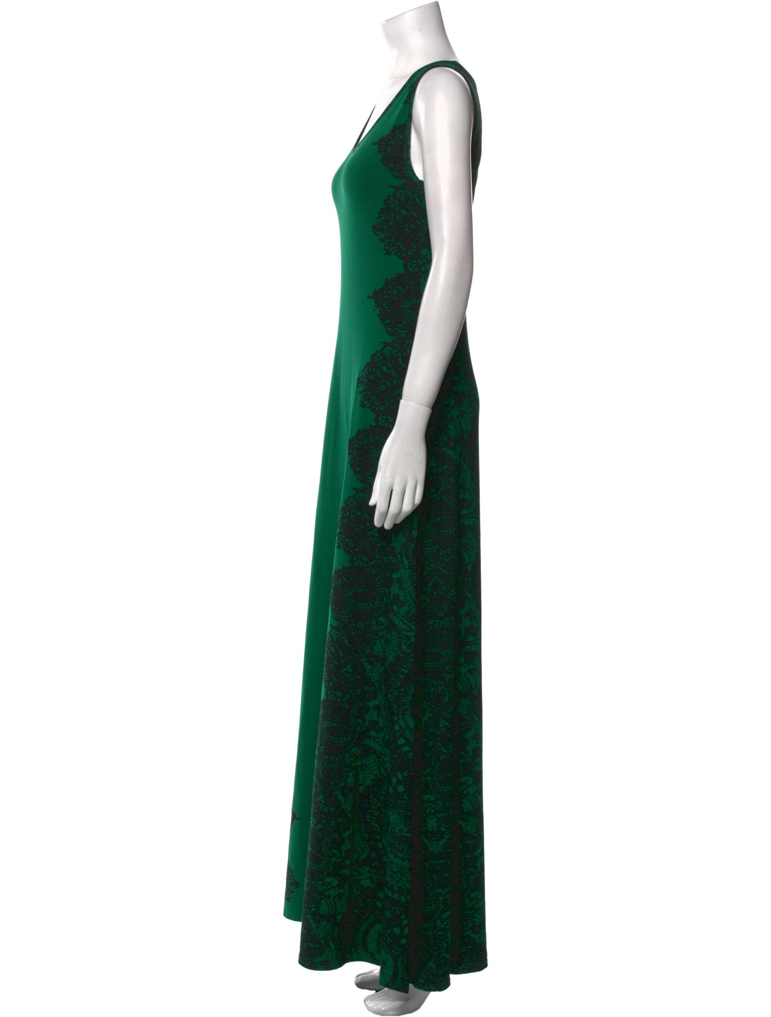 Bel Kazan Floral Print Long Dress