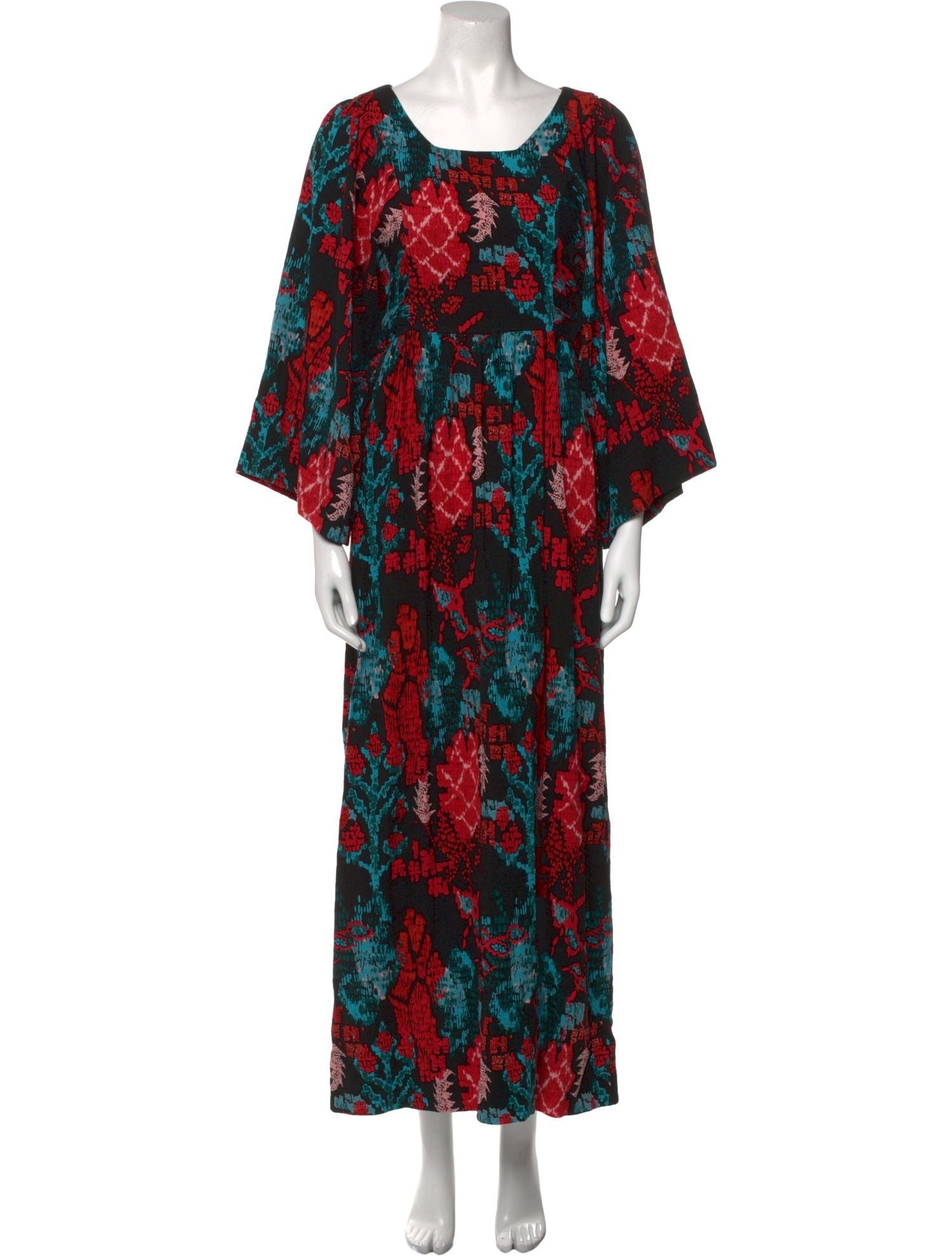 Bel Kazan Floral Print Long Dress