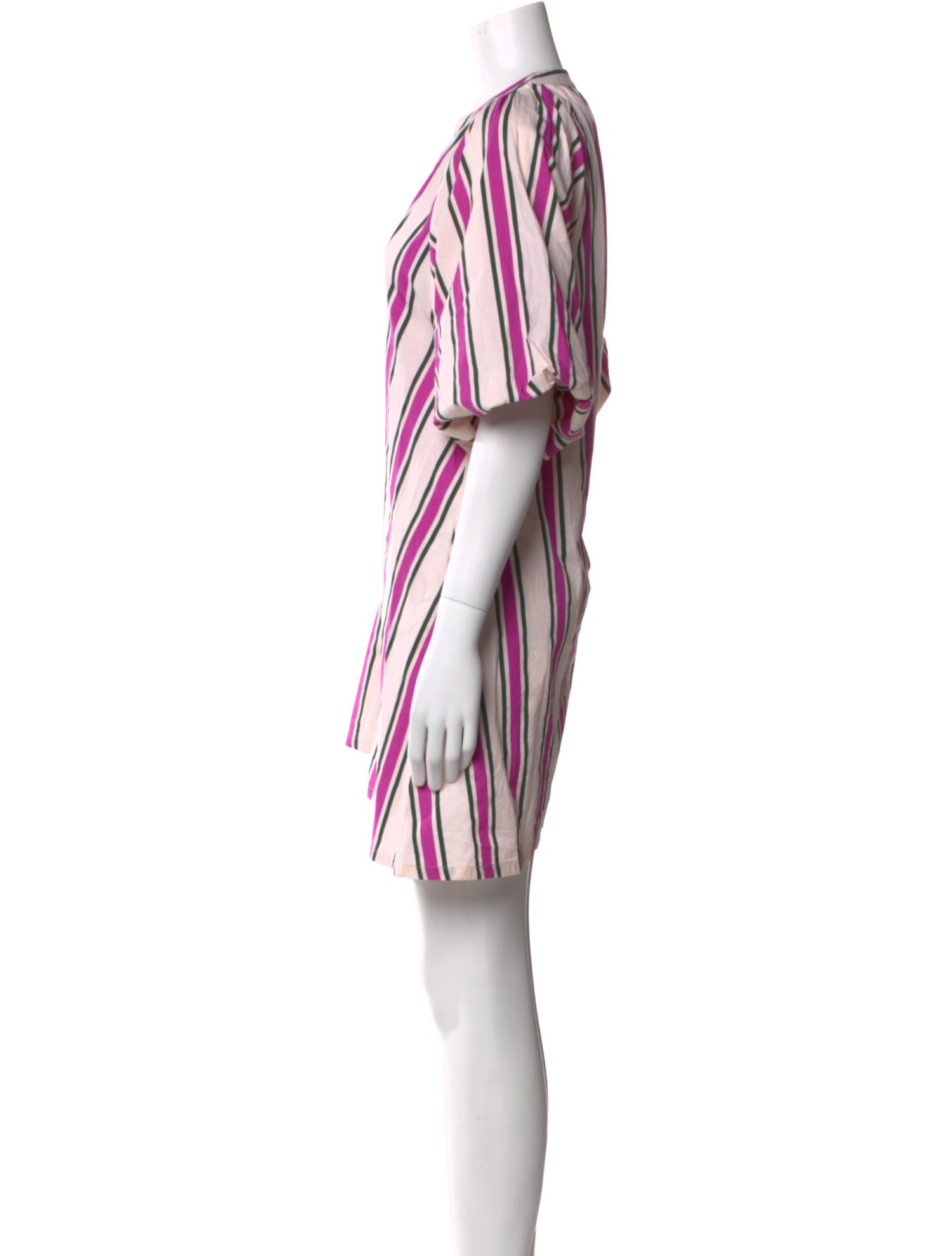 Bel Kazan Striped Mini Dress