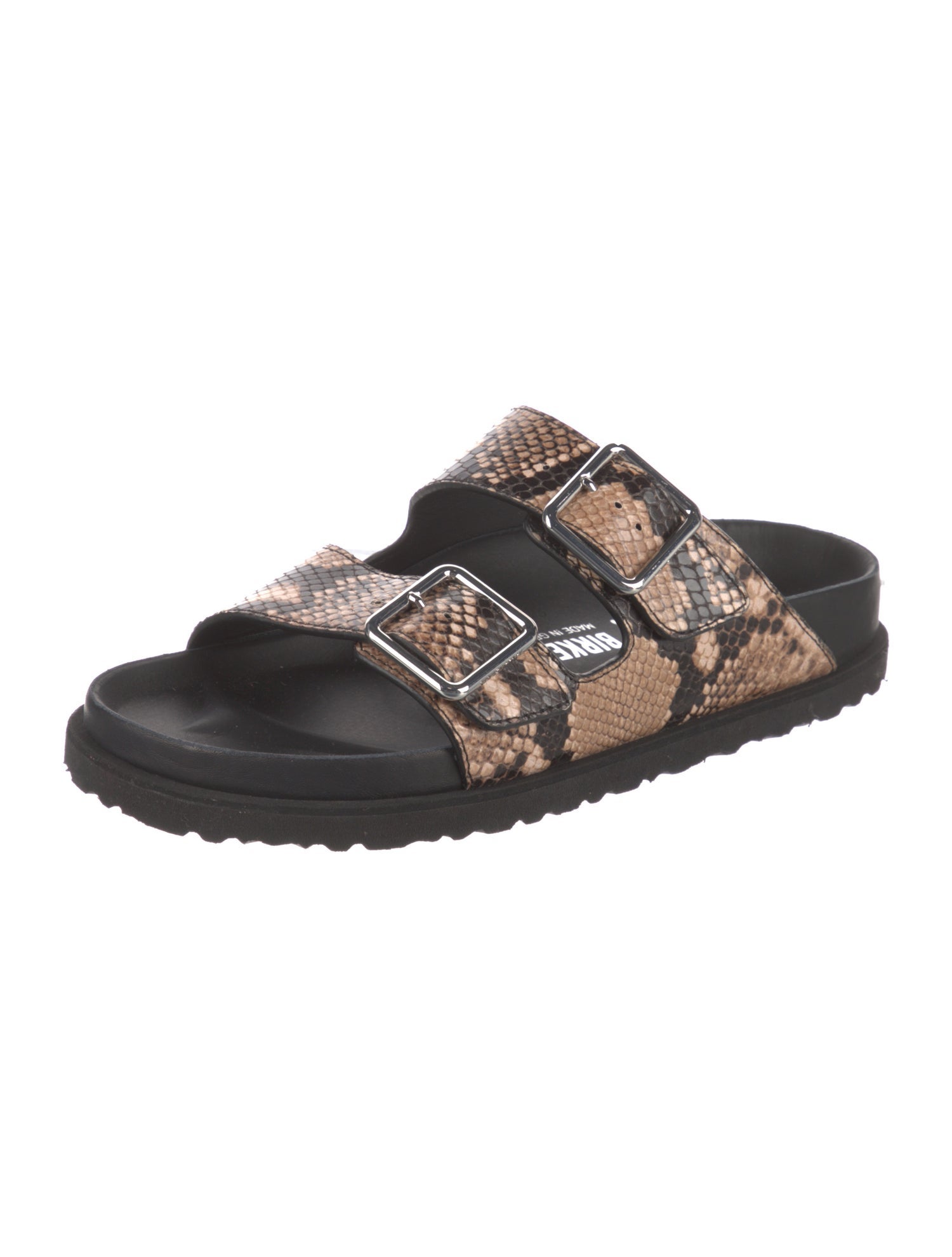 Birkenstock 1774 Snakeskin Animal Print Slides