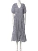 BIRD & KNOLL Wool Long Dress