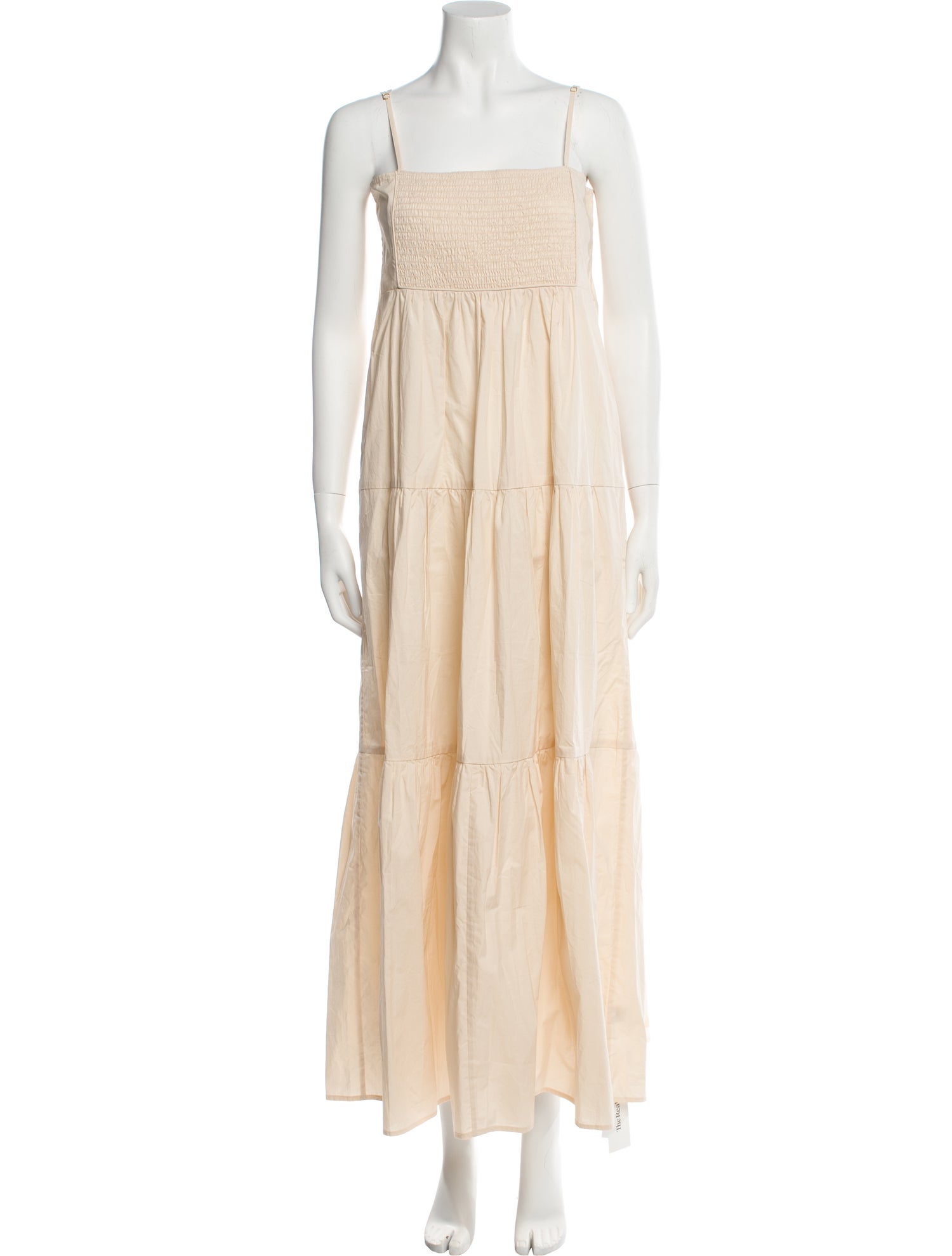 BIRD & KNOLL Square Neckline Long Dress w/ Tags