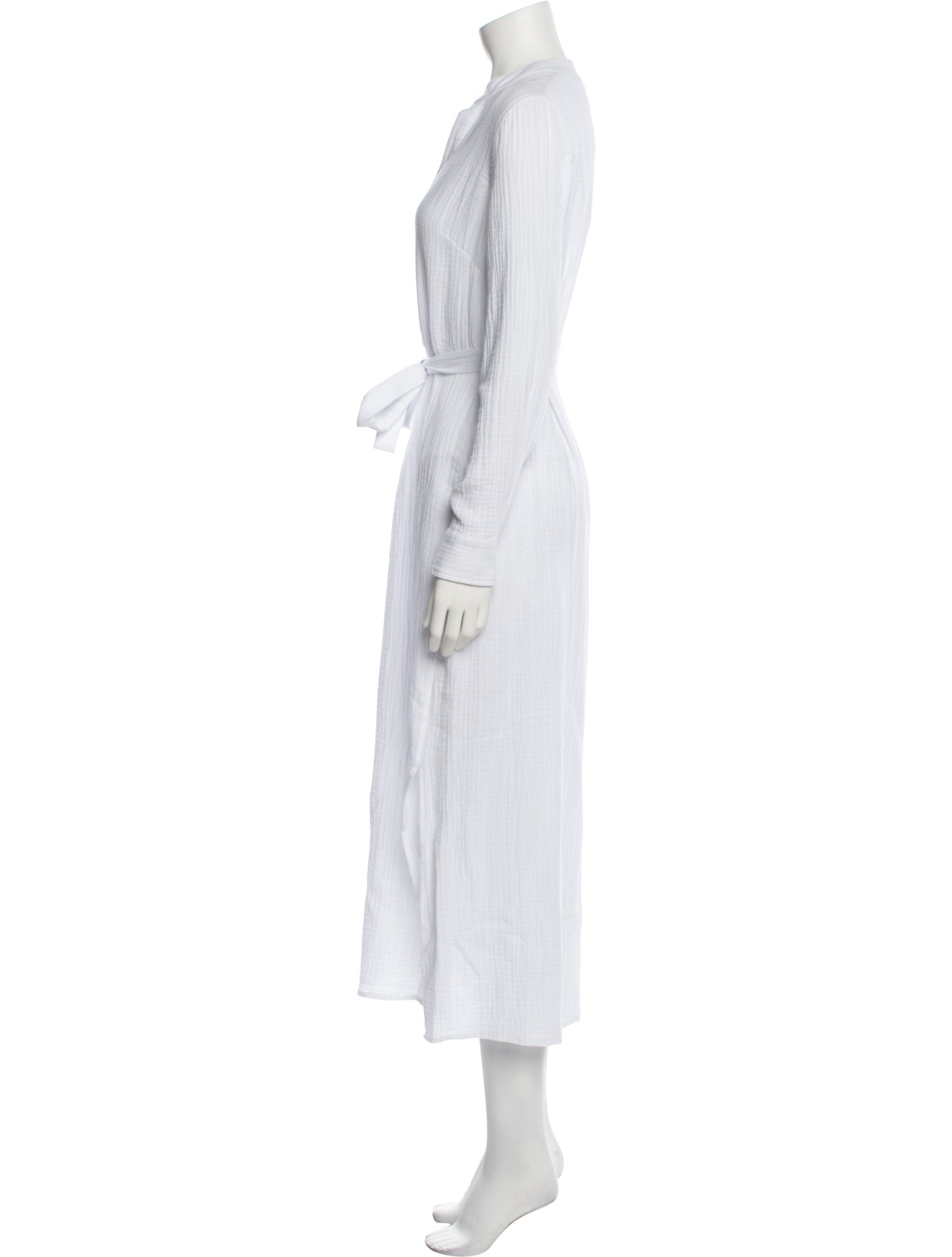 BIRD & KNOLL V-Neck Long Dress