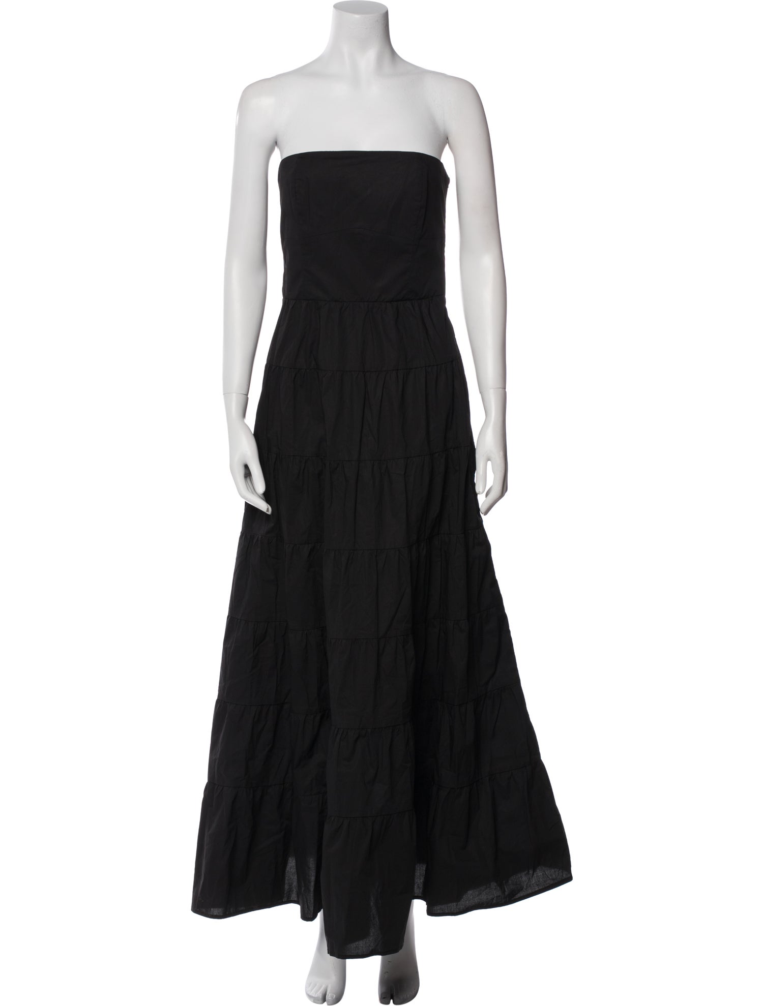 BIRD & KNOLL Strapless Long Dress