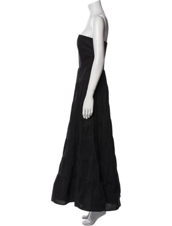 BIRD & KNOLL Strapless Long Dress