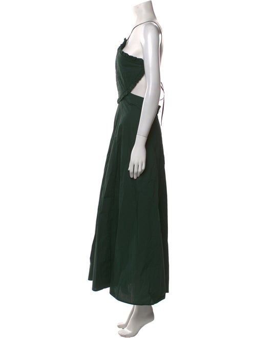 BIRD & KNOLL Halterneck Long Dress