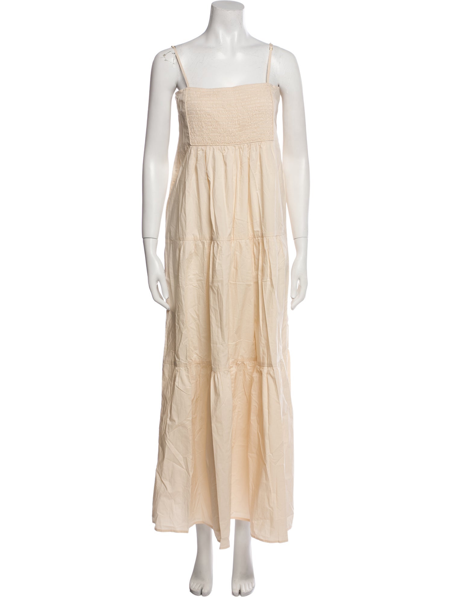 BIRD & KNOLL Square Neckline Long Dress w/ Tags