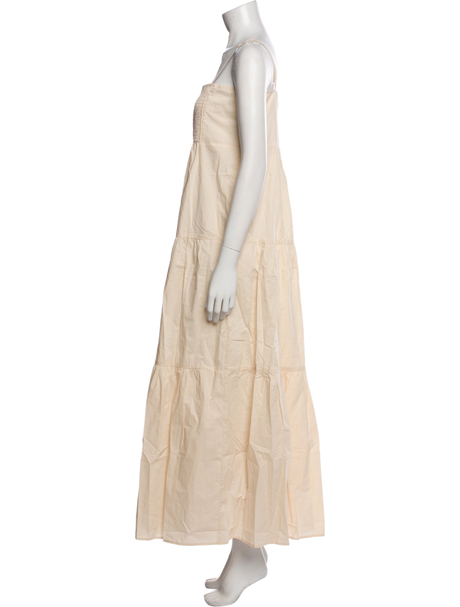 BIRD & KNOLL Square Neckline Long Dress w/ Tags