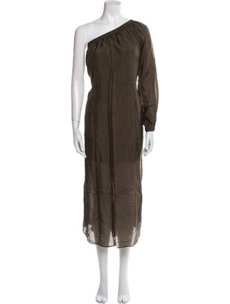 BIRD & KNOLL Silk Long Dress