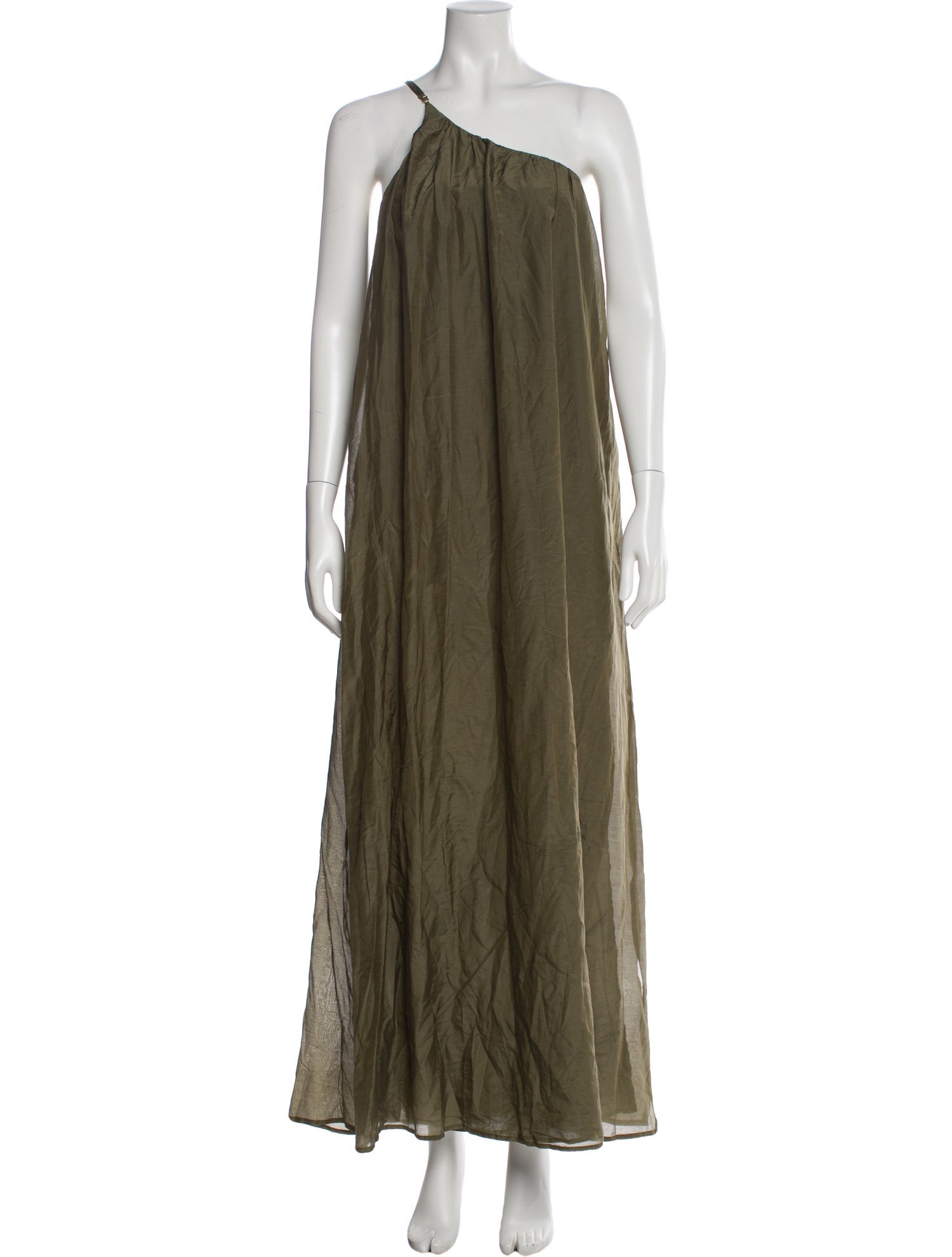 BIRD & KNOLL One-Shoulder Long Dress w/ Tags