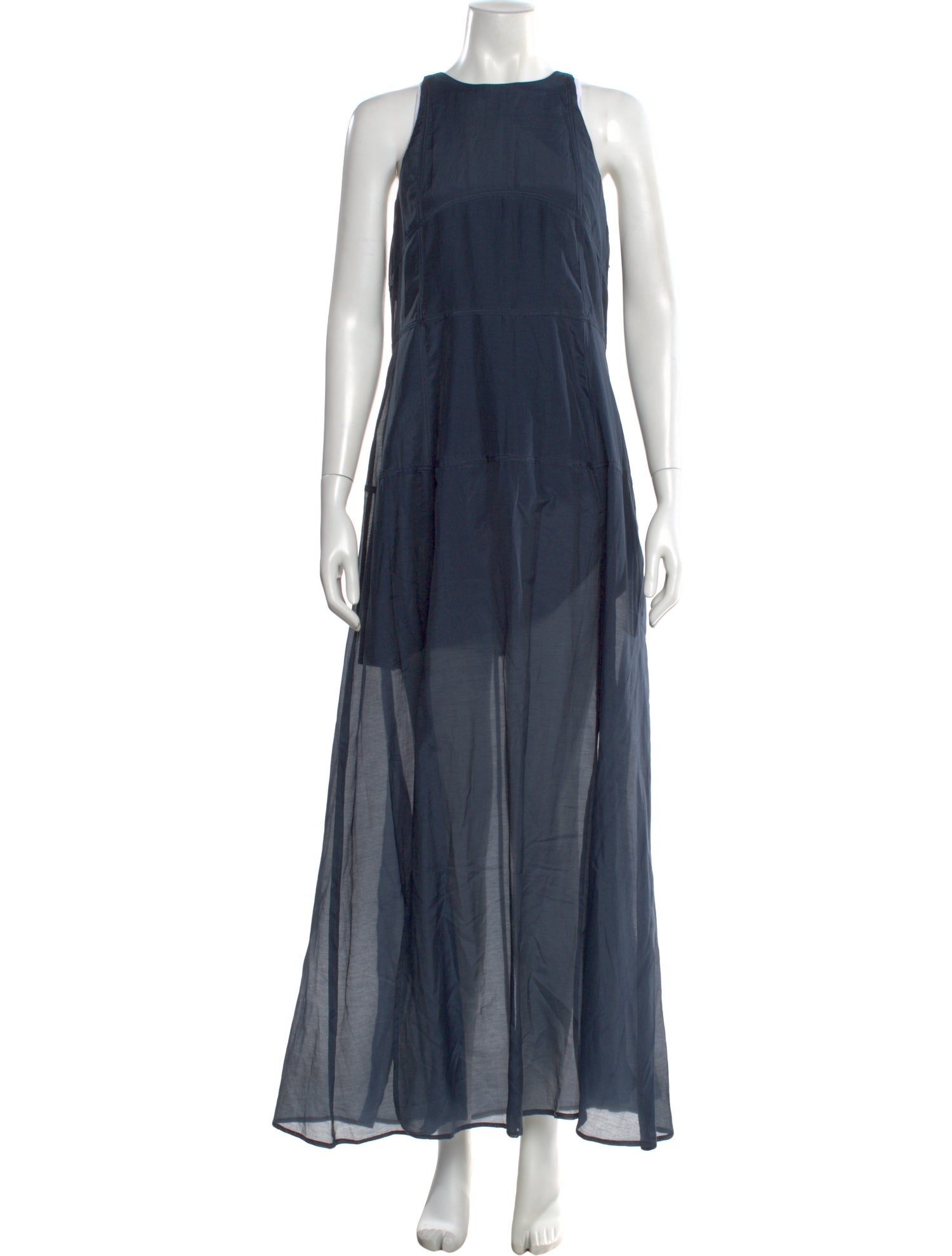 BIRD & KNOLL Halterneck Long Dress w/ Tags