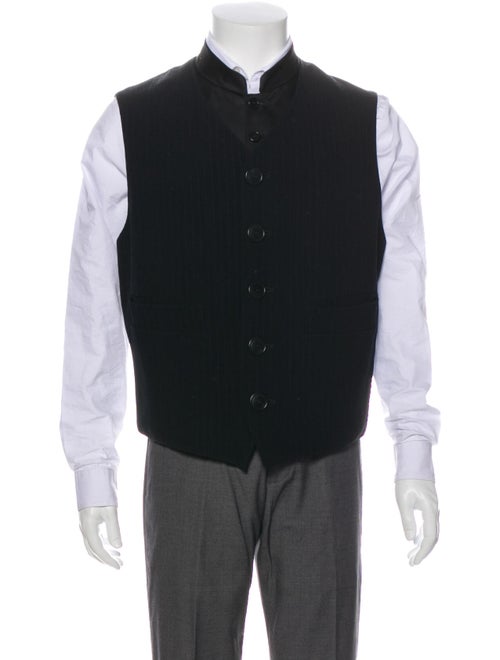 Dirk Bikkembergs Striped Vest Black
